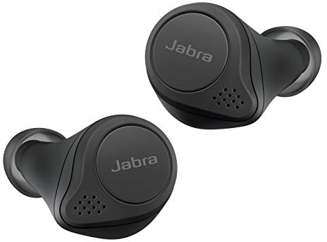 Jabra Elite 75t – Écouteurs Bluetooth avec réduction de Bruit Active et autonomie élevée de la Batterie pour appels et Musique sans Fil - Noir