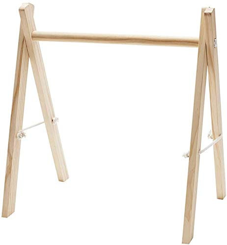 xiangshang shangmao HolzbabyTurnhall Faltbare Aktivität Hängende Bar Kinder Fitness Frame Spielzeug