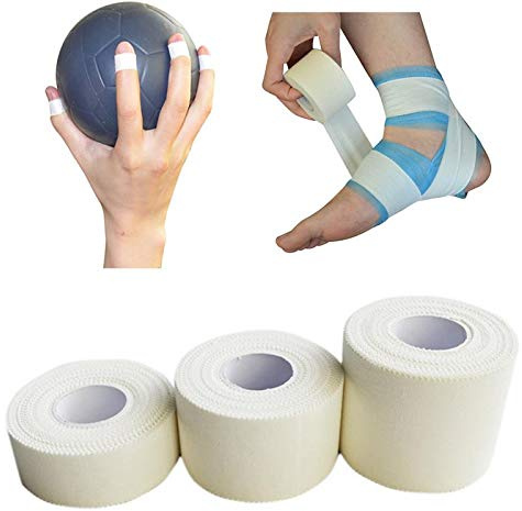 Selbsthaftende Cohesive Bandage Haftbandage Verband Fixierverband Elastische Binde Pflasterverband Für Finger, Hand, Zehen Und Füße 5cm X 4.5m/7.5cm X 4.5m/10cm X 4.5m 3 Größen Wählen