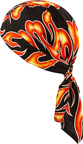 fashionchimp Zandana aus 100% Baumwolle, Bandana-Kopftuch, Bikertuch für Damen und Herren, Muster-Print