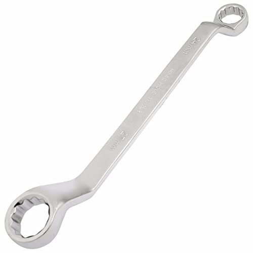 SEIWEI Double Ring Spanner, 27mm x 30mm, Polished Chrome Vanadium Steel