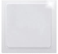 Eltako Blindabdeckung für R1UE55 - R4UE55, reinweiß glänzend E-Design55 BLA55E-wg