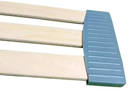 Monarka Taco Lateral para Tres Lamas de 37 mm (Producto en Pack Desde 2 a 20 Unidades) Ideales para Reparar somieres, sofás, Camas. (Pack de 10 Unidades)