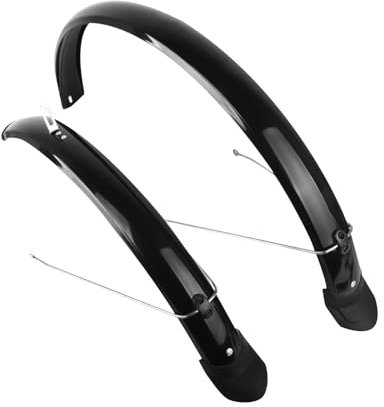 Amagogo Faltrad Vorne Hinten Kotflügel Fahrrad Schmutzfänger Ersatzteile Schmutzfänger Fahrrad Kotflügel für Mountainbikes Outdoor, für 26 Zoll