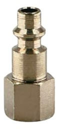 Raccord Rapide Air Comprimé 1/4 Femelle – Embout Compresseur ISO 6150-B – Passage 6mm – Filetage BSPP – Tuyau Pneumatique Atelier