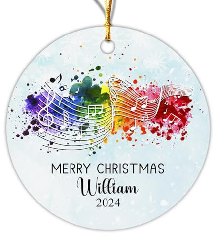 Noten Musik Frohe Weihnachten Weihnachten Deko Weihnachtsbaum Deko Mit Schnur Weihnachtsdeko Keramik Christbaumschmuck Anhänger