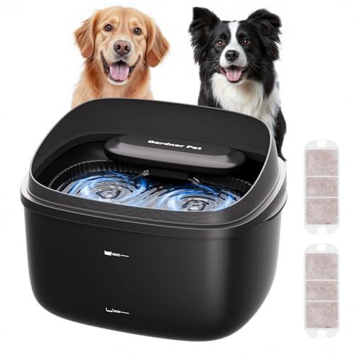 Gardner Pet 8L Automatic Pet Water Fountain, Black
