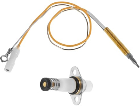 NUOBESTY accenditori a Scintilla per apparecchi a Gas Accessori per impianti di Riscaldamento regolatore di con Tubo Flessibile avviatore di raccordi Ninja Rame Golden