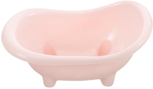 Angoily Sandbadewanne für Hamster Chinchillabadewanne Hamsterbadewanne aus Kunststoff Sandkasten für Kleintiere Hamstertoilette Sandbad für Meerschweinchen Haushaltsbadewanne für Hamster