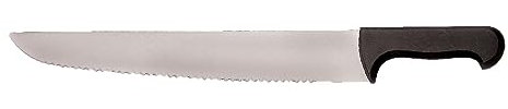 L2G Couteau à Poisson Lame Crantée 420mm