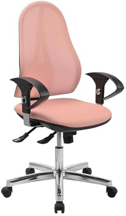 Topstar Open Point SY Bürostuhl rosa | Made in Germany | Ergonomisch | Geprüfte Sicherheit durch GS-Intertek