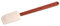 Vogue High Heat Spatula 405 mm/16 inch, Brown, Heat-Resistant up to 260°C, Dishwasher Safe, Stain Resistant, K983