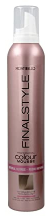 Montibel-Lo Finalstyle, Espuma Intensificadora de Color Blonde Rubio Natural, 320 ml