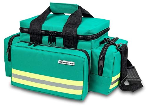 ELITE BAGS (Emergency's) - Light Bag Notfalltasche | grün | kompakt | Abnehmbarer Schultertragegurt