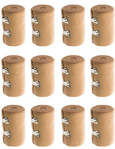 varivendo Notizblock + 12 Stück Figo Elastikbandage 7,5 cm x 115 cm