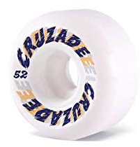 Cruzade CZD Skateboard-Räder, 52 mm, 83B, für Erwachsene, Unisex, Mehrfarbig (Mehrfarbig), 52 mm