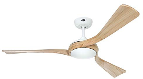 CasaFan 9669314232 Eco Interior 142 WE-NT Ventilateur de plafond en bois naturel