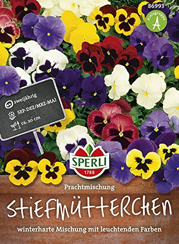 Sperli 86993 Stiefmütterchen Prachtmischung (Stiefmütterchensamen)