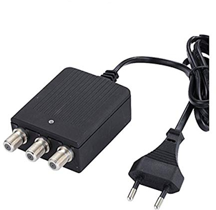 Fuente de alimentación para amplificadores de Antena TV 12 V 450 mA 2 Salidas