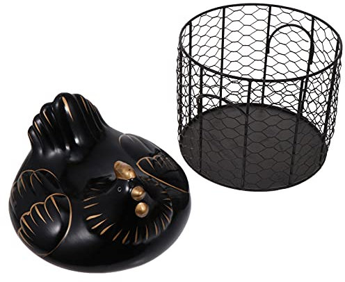 Zerodeko Cesta para Fruta Cesta Creativa De Estilo del Sudeste Asiático para Huevos Accesorio De Cocina De Almacenamiento Resistente para Cajas Cocina