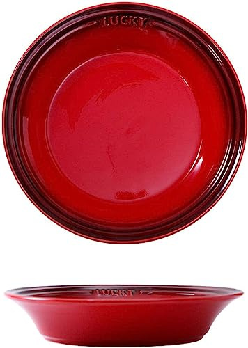 Assiette creuse, assiette plate, tasse à soupe, bols à pâtes, lot de 2, assiettes bols en céramique, assiettes de service en porcelaine, bols bas plats, pâtes/soupe bols de service grand, plats en por
