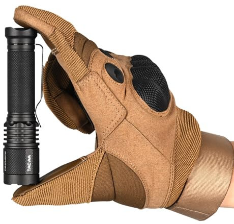 ACEBEAM TAC AA Linterna táctica EDC, linterna de 750 lúmenes altos recargable, linterna LED de bolsillo de 200 metros de largo alcance, mini linterna pequeña, linterna LED 519A-V1 90+ de alto CRI