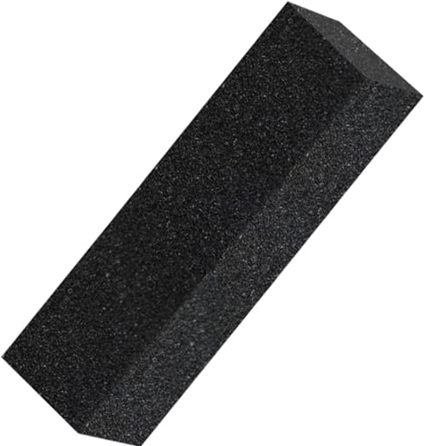 Set 6 Spugne Abrasive Black Grana Dura per Incrostazioni e Ossido Perfetta per Acciaio Ottone Ferro