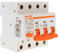 MeanWell Interruttore Magnetotermico Differenziale Trifase Tipo A 30mA, RCBO 3P+N C32 32A, Curva C 6000A 380V, 4 Poli Da 4 Moduli Barra DIN