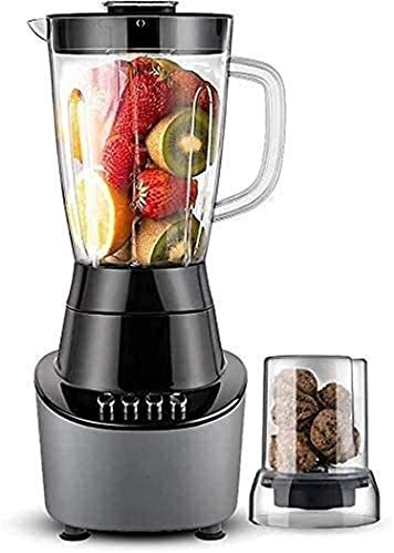 CAFIEDR Estrattore di Succo Multifunzionale, estrattore centrifugo a Secco da 700 W, frullatore da Tavolo con 2 coltelli e 2 Lame di miscelazione, estrattore di Succo Multifunzionale