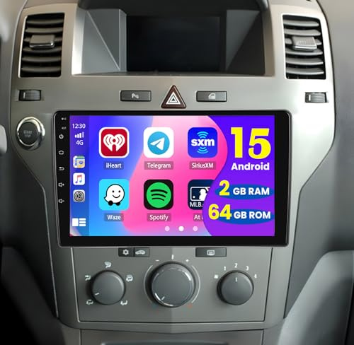 2GB+64GB Android Autoradio för Opel Astra H/Zafira B/Corse C D Trådlös CarPlay Android Auto,9 Skärm Bluetooth Auto Radio Navi Backkamera WiFi FM RDS SWC