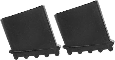 jojofuny 2pcs Slip Ladder Feet Covers Rubber Non-Skid Mats Protect Ladder Pads for Floor Use