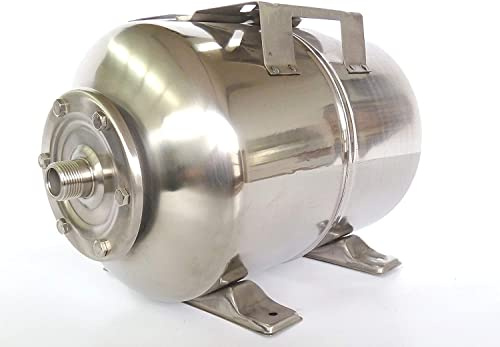 CHM GmbH® Druckkessel Membrankessel 50 L Edelstahl max. 6 Bar Druck z.B. für Hauswasserwerk Ausdehungsgefäß