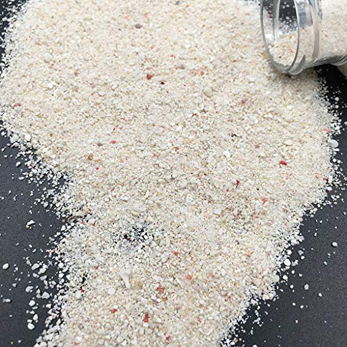 Sable beige bleu pour aquarium gravier poisson pour aquarium, sable en verre poli pour décoration d'intérieur, moule en résine époxy, décorations ornementales, moules en résine époxy, porte-clés