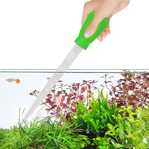 Lång pipett – 30 ml flytande trapper, akvarieutfodringsinstrument för