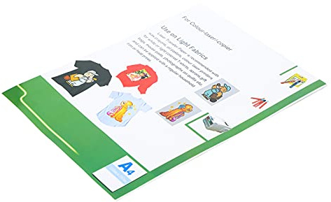 Haofy 10-teiliges -Transferpapier-Set in Hellen Farben für den Thermodruck von Kleidung, Leuchtende Farben und Langlebig für Selbstgemachte T-Shirt-Wärmeübertragungen, für Baumwol