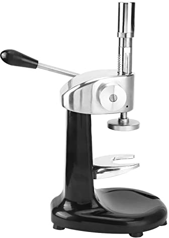 Fdit Doseur de café Manuel en Acier Inoxydable, Presse à Grains de café de 58 Mm avec Base Plate, pour Usage Domestique et Commercial dans un -bar