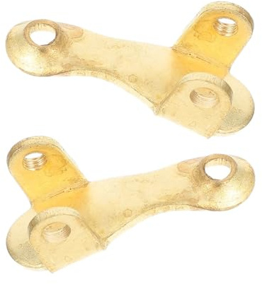 2Pcs Trumpet Water High Purity Copper Valve Replacement Brass Instrument Accessories Quick Drainage for Stage Practice