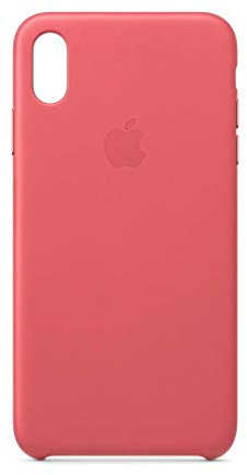 Apple Custodia in pelle (per iPhone XS Max) - Rosa peonia