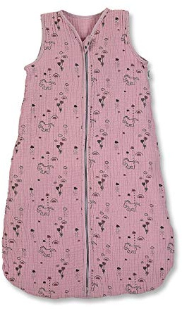 Sterntaler 9372003 Mousselin Schlafsack 110cm Pauline, mehrfarbig, 313 g