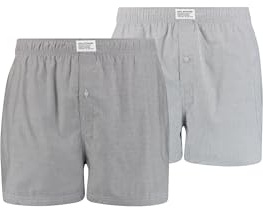 Levi's Boxershorts för män (2-pack), asfalt, M