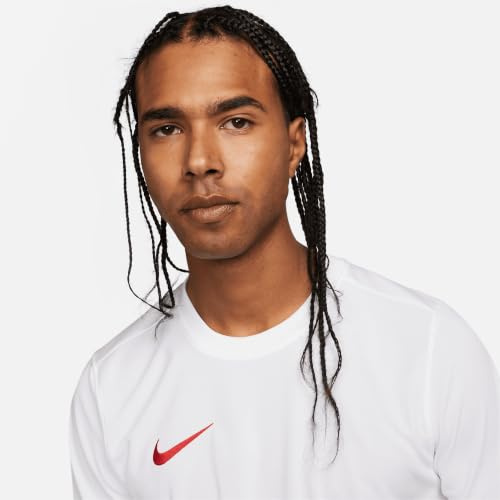 Nike Mens Jersey M Nk DF Park VII JSY SS, White/University Red, Bv6708-103, L