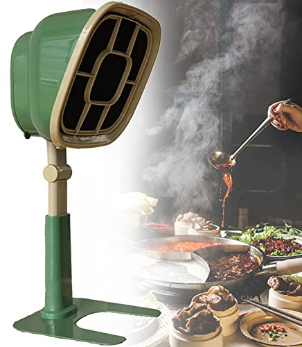 Portable Cooker Hood, Desktop Cooker Hood, Small Cooker Hood, Strong Suction Power, 6-Segment Height Adjustment, Cooker Hood for Home, Kitchen, Hot Pot