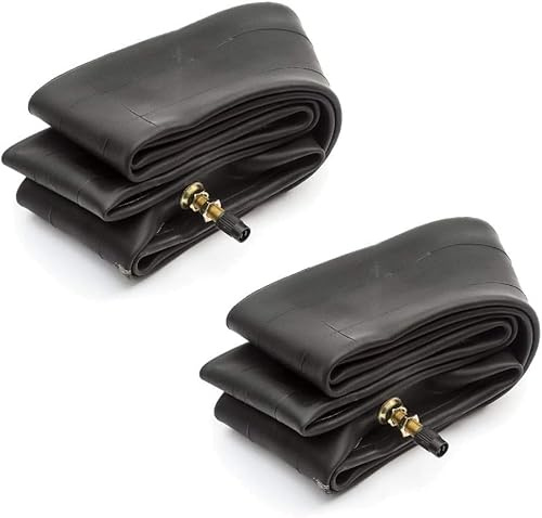 2 Schläuche 2.25-16 mit geradem TR4-Ventil für Motorradreifen, universal, Moped, Piaggio Bravo SI