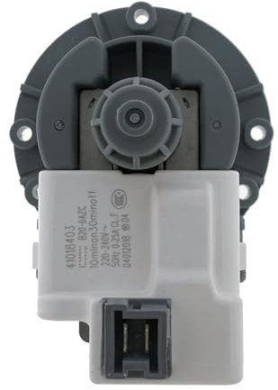 zoubeqie 41018403 Compatible For Candy Compatible For Hoover Washing Machine Drain Pump Motor B20-6AZC 220~240V