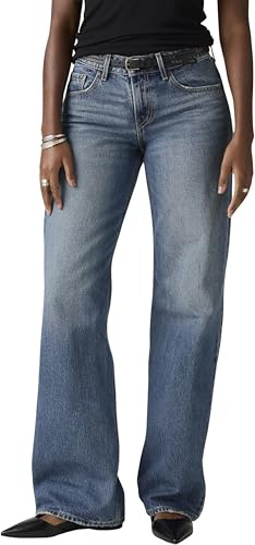 Levi's Jeans da Donna Larghi Bassi, Vivere la Bella Vita, 33W x 32L