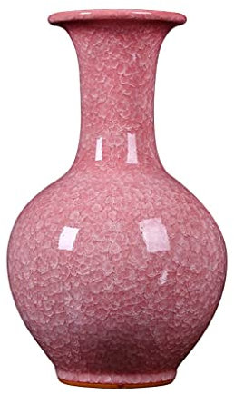CONGRUI Vase en céramique style ancien chinois pour décoration de maison, salon, meuble TV, 19 x 33 cm