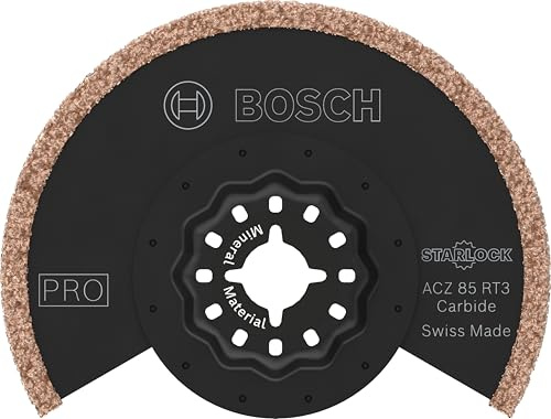 Bosch 10x PRO ACZ 85 RT3 Blatt, 85 x 2,5 mm, 10-tlg. | für Mörtel, Porenbeton, Ø 85 mm, Professional Zubehör Multifunktionswerkzeug