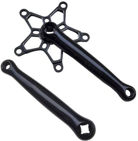 REITINGE Kurbelarm für Fahrräder, Aluminiumlegierung, 170 mm, Fahrradpedal, Kurbelarm, Ersatz für Mountainbike, Rennrad