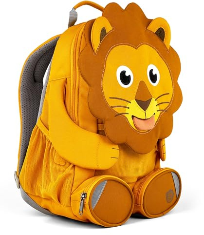 Affenzahn Kinderrucksack Großer Freund | Kindergartenrucksack für Kinder von 3 bis 5 Jahren mit funktionalem Design und 8 L Volumen für den täglichen Einsatz