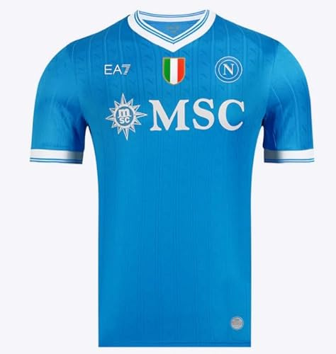 SSC NAPOLI Maglia Gara Home e Away EA7 Prodotto Ufficiale, Maglia Calcio 2025/2026